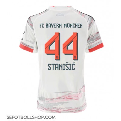 Billiga Bayern Munich Josip Stanisic #44 Borta fotbollskläder Dam 2025-26 Kortärmad Billiga Bayern Munich Josip Stanisic #44 Borta fotbollskläder Dam 2025-26 Kortärmad